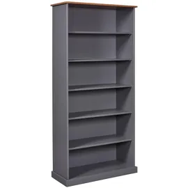 Interlink Buffet-Schrank Luzerna 5 90 x 38,1 x 190 cm GRAU
