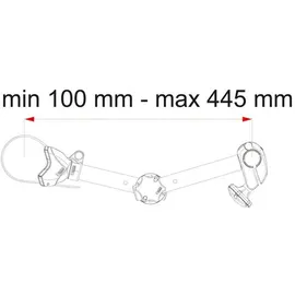 Fiamma Bike-Block Pro S D1 Silber