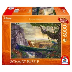Schmidt Spiele - Thomas Kinkade Studios: Disney Dreams Collection The Lion King, Return to Pride Rock, 6000 Teile Puzzle