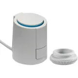 Möhlenhoff Stellantrieb Alpha-5 Fussbodenheizung 230V Typ VA80 passend auf Heimeier/Kermi/Roth/Herb/Thermoval u.a, Grau