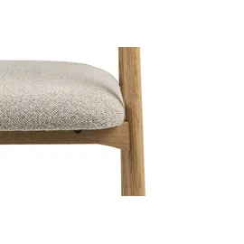 Möbel Kraft Addi Esszimmerstuhl Mit Armlehnen Bouclé Beige