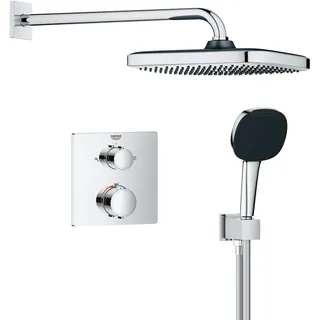 Grohe Precision Thermostat Duschsystem mit Vitalio Comfort 250, chrom