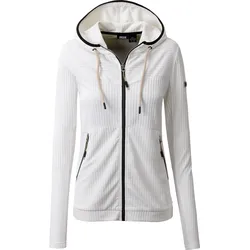 Fleecejacke »Damen Fleecejacke Lene«, Gr. 44 (L), whisper white, , 17953525-44