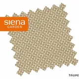 Siena Garden Dach 2 Stück 3 x 3 m Schwarz