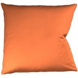 fleuresse Colours Kissenbezug, Mako Satin, 9100, Orange, 80 x 80 cm