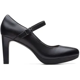 CLARKS Damen Ambyr Shine Pumpe, Black Leather,41 EU