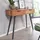 FineBuy Konsolentisch 90 x 36 x 78 cm Braun