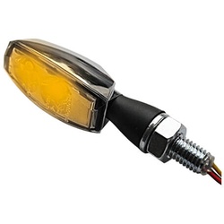 HIGHSIDER HIGHSIDER LED-Blinker BLAZE, klar, silber