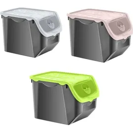 bahama Lebensmittel Vorratsbox 12 Liter - CORAL - (02 1506)