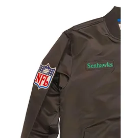 Mitchell & Ness Collegejacke schwarz 2XL