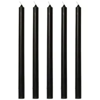 Ib laursen Dünne hohe Kerze 20 cm schwarz