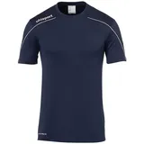 Uhlsport Stream 22 Trikot Kurzarm Marine/Weiß 116