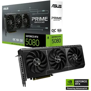 Asus Prime GeForce RTX 5080 16 GB GDDR7 90YV0LX0-M0NA00