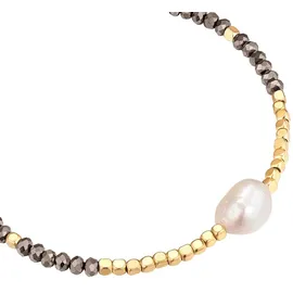 yokoamii Y513 Perlenarmband gelb mit Süßwasser-Zuchtperle