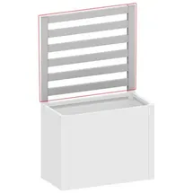 Biohort Rankgitter für DaVinci Gr. 100 102 x 91 cm Silber