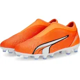Puma Ultra Match LL Kinder Ultra Orange-Puma White-Blue Glimmer 38