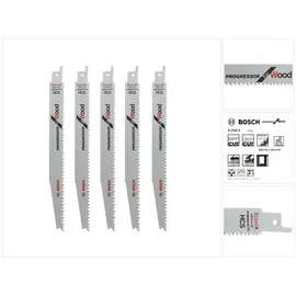 Bosch Säbelsägeblatt S 2345 X, Progressor for Wood, 5er-Pack