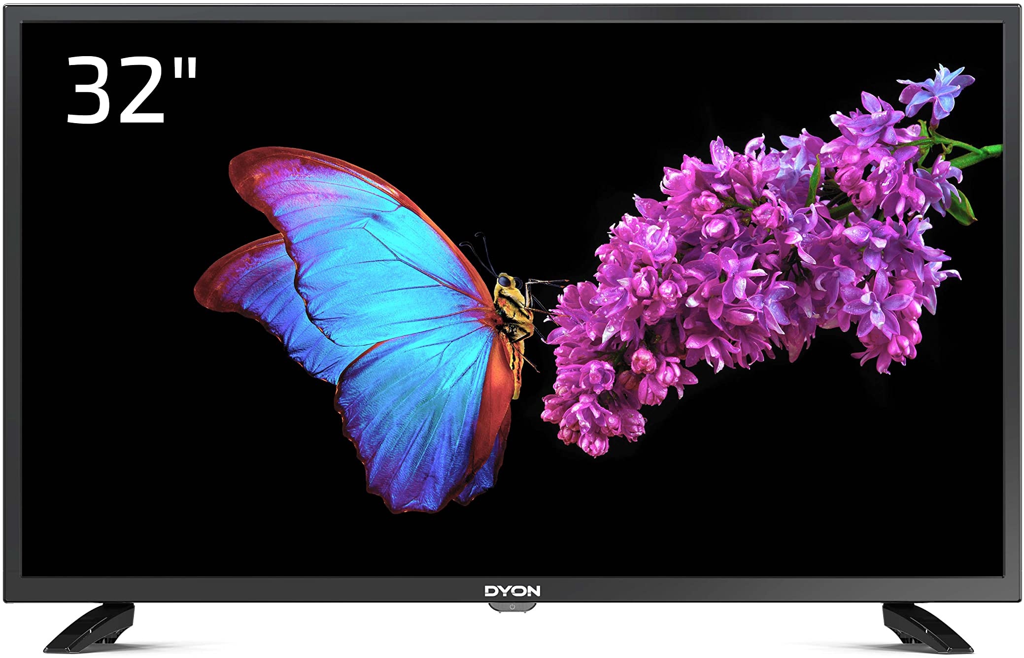 DYON Live 32 Pro X 80 cm (32 Zoll) Fernseher (Triple Tuner (DVB-C/-S2/-T2), Hotelmodus, USB-Media Player) [Mod. 2022]