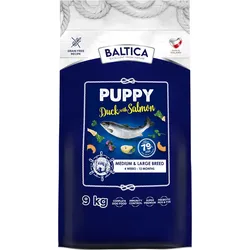 BALTICA Ente und Lachs Welpenfutter M/L 9kg