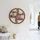Tikamoon Kinderregal 100 x 100 x 20 cm Teak lackiert beige