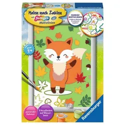 Süßer Fuchs - Malen nach Zahlen