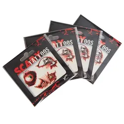 Grusel Horror Zombie Tattoo - OS