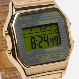 Timex Digital 'T80' Uni Uhr TW2U93500 - Gold