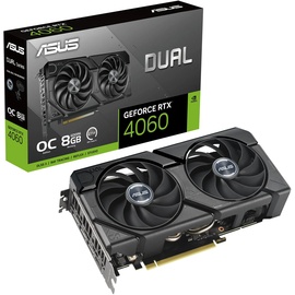 Asus Dual GeForce RTX 4060 EVO OC Schwarz 8 GB 90YV0JC7-M0NA00