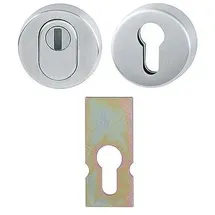 HOPPE Schutzrosette E42NSB(-ZA)/42HS Ausführung: mit Kernziehschutz Farbe: Weiß