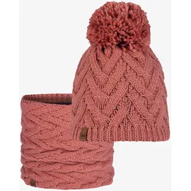 Buff ® Knitted & Fleece Nackenwärmer - Crimson - One Size