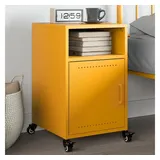 vidaXL Nachtschrank Senfgelb 36 x 39 x 59 cm Stahl