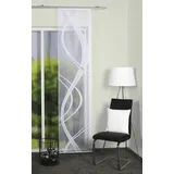 HOME WOHNIDEEN Schmidt Schiebevorhang Tibaso 57 x 225 cm Polyester Weiß