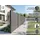 prestige home WPC Sichtschutzzaun 5 x 180 cm Grau
