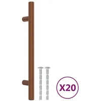 VidaXL Möbelgriffe 20 Stk. Bronzen 160 mm Edelstahl
