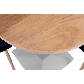 ab:stil.art.moebel Emilio Ø 50 cm Akazie naturfarben