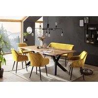 SalesFever Essgruppe, 6 tlg. - schwarz