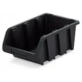 Prosperplast Lagercontainer Kunststoff - schwarz