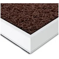 Etm Alu-Desinfektionsmatte Hygienic Mat Spaghetti-Matten-Einlage Braun