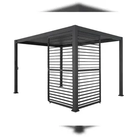 BEST Freizeitmöbel Shutter Wand 300 cm anthrazit