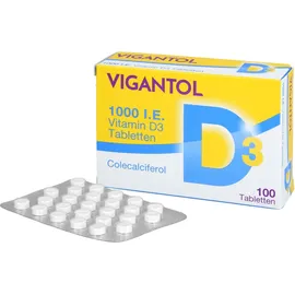 VIGANTOL 1.000 I.E. Vitamin D3 Tabletten 100 St.