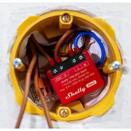 Shelly 1PM Mini Gen3, 1-Kanal, Unterputz, Schaltaktor mit Strommessfunktion (Shelly_Plus_1PM_Mini_G3)