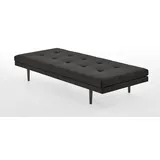 Atlantic Home Collection Polsterliege 1-Sitzer Schwarz