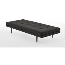 Atlantic Home Collection Polsterliege 1-Sitzer Schwarz