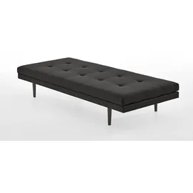 Atlantic Home Collection Polsterliege 1-Sitzer Schwarz
