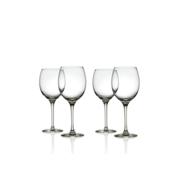 Alessi Weißweinglas Weißweinglas Mami XL 4er Set, Kristallglas