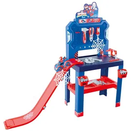 Smoby Spidey Werkbank mit Sprungschanze (94 Zubehörteile)