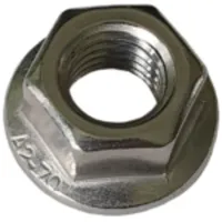 Würth Sperrzahnmutter DIN 6923 ähnlich Edelstahl A2 blk Sperrverzahnung