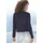 VIVANCE Strickjacke mit Haken-Verschluss Blau 40/42