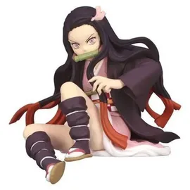 furyuu Kamado Nezuko Noodle Stopper Sammelfigur 10 cm - Schwarz/Grün/Mehrfarbig