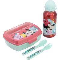 Stor Minnie Set 4 Pieces Sandwich Bottle And Cutlery One Size